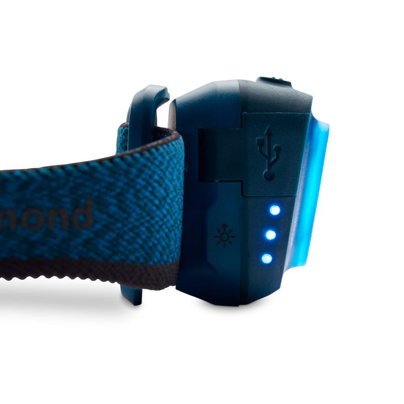 Black Diamond Spot 400-R Headlamp in Azul-6